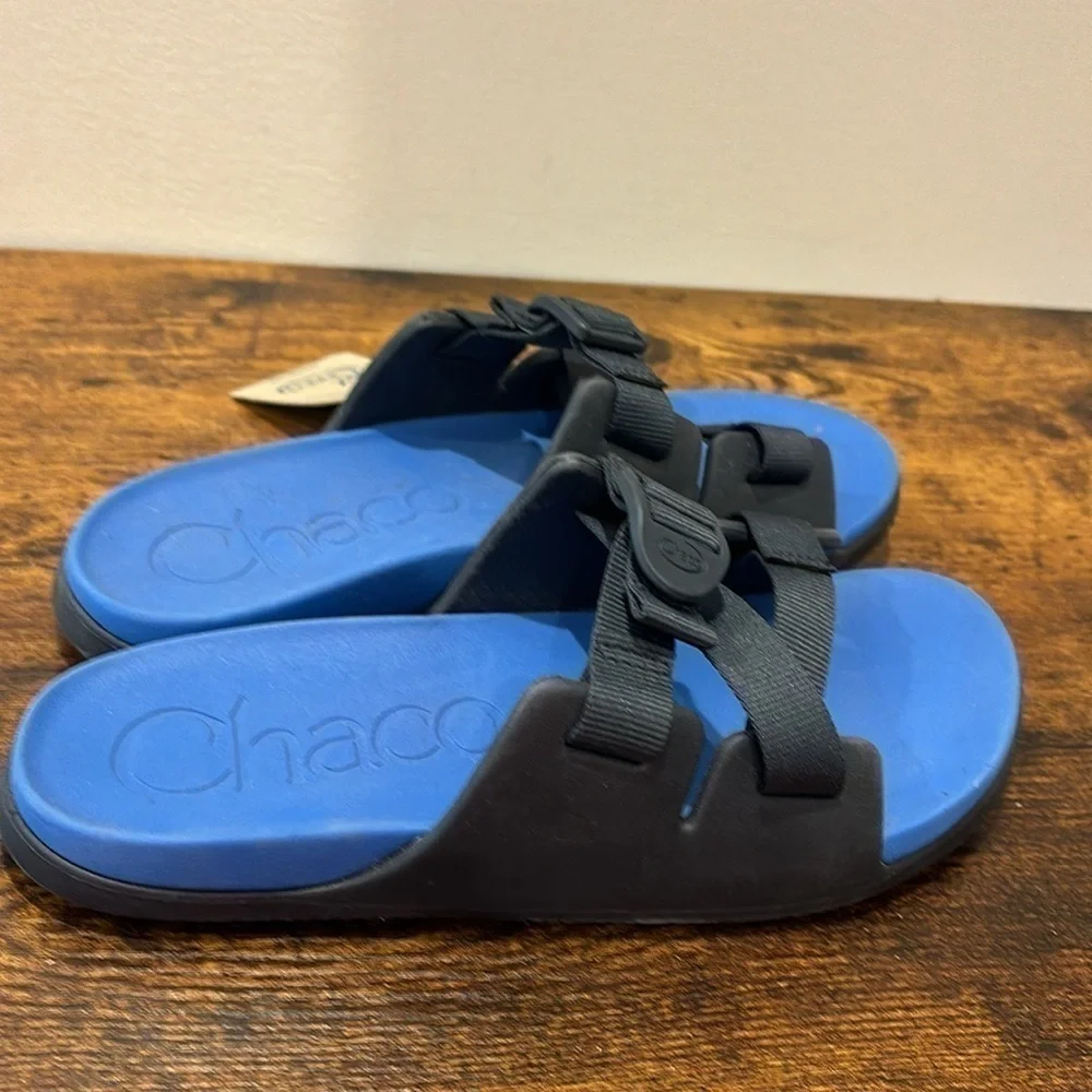 Chaco Chillos slide kids size 6 active blue NWT